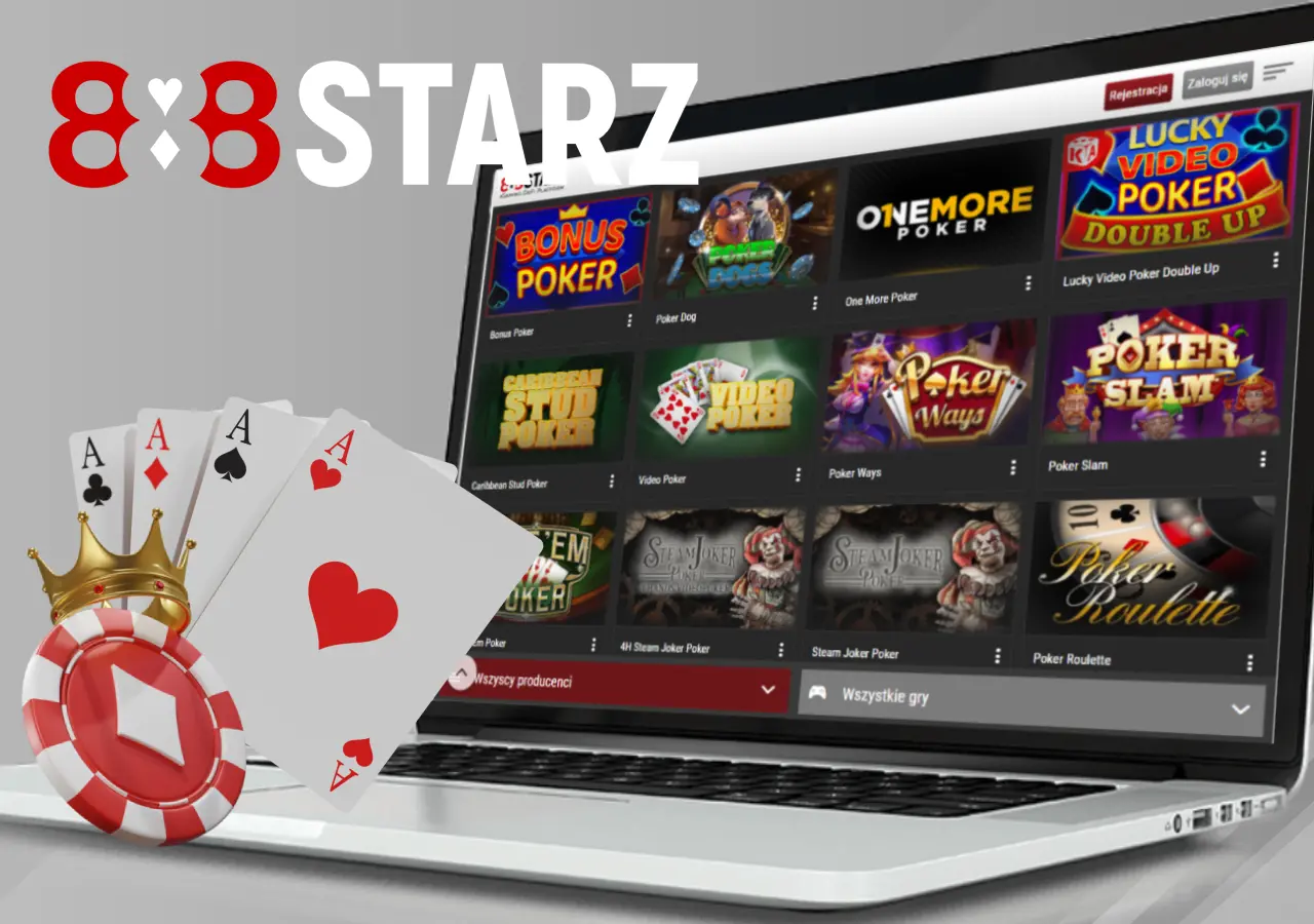 Sekcja gier kasynowych: Poker