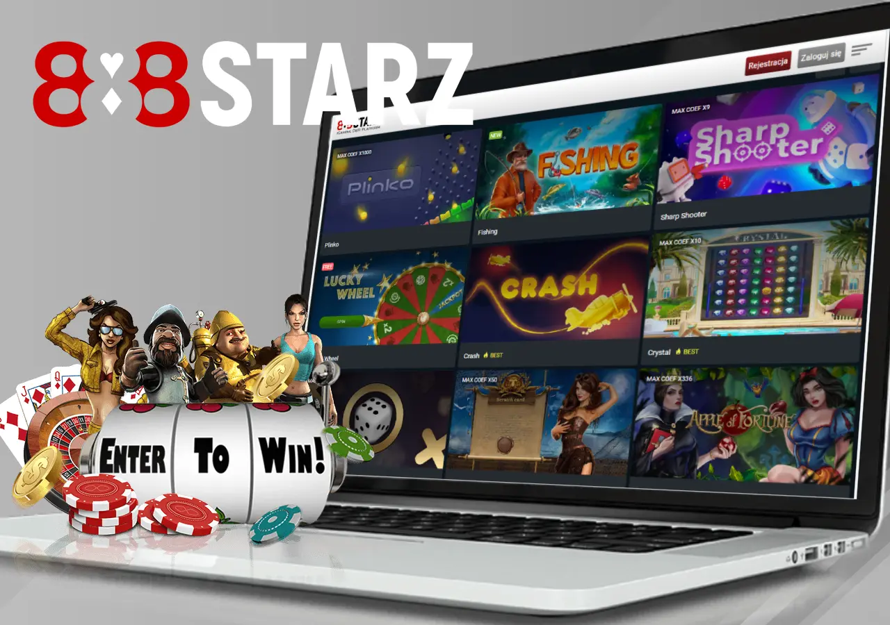 Sekcja gier kasynowych: 888Games