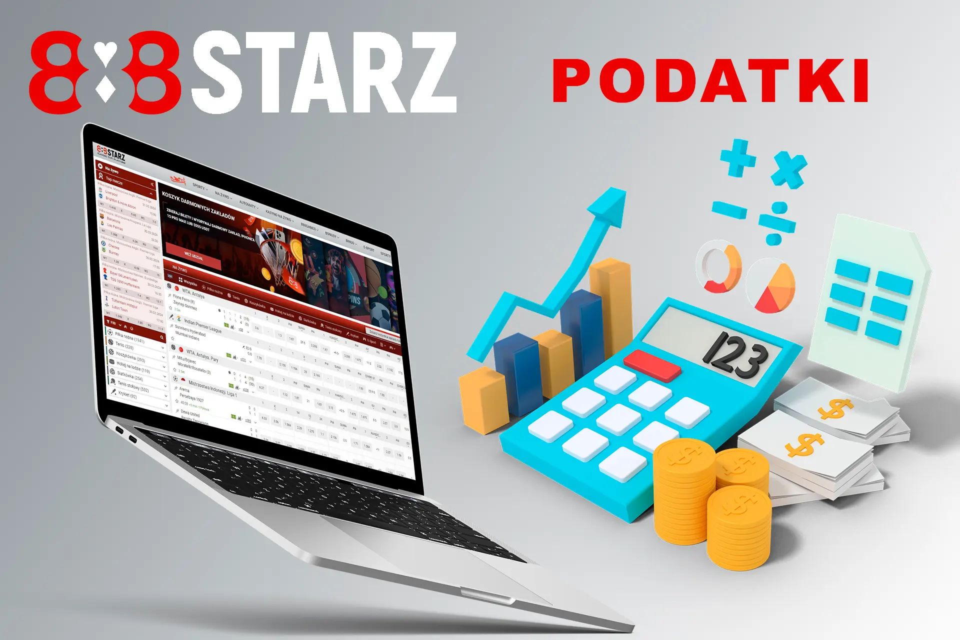Podatki platformy 888Starz
